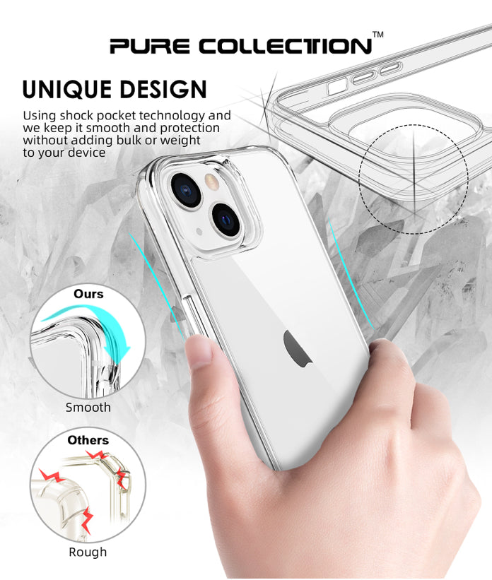 Premium Pure Collection Ultra-Clear Shockproof Hardshell Phone Case- for Apple iPhone 14 Series 2022 - Super Savings Technologies Co.,LTD Premium Pure Collection Ultra-Clear Shockproof Hardshell Phone Case- for Apple iPhone 14 Series 2022 - Super Savings Technologies Co.,LTD